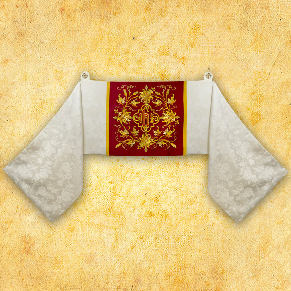 Velo Omerale ecru con IHS