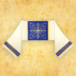 Velo Omerale ricamato da spalla