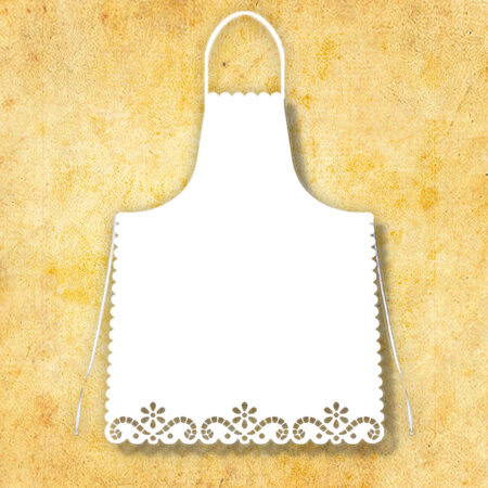 Fartuszek ażurowy wycinany laserowo WYPRZEDAŻ