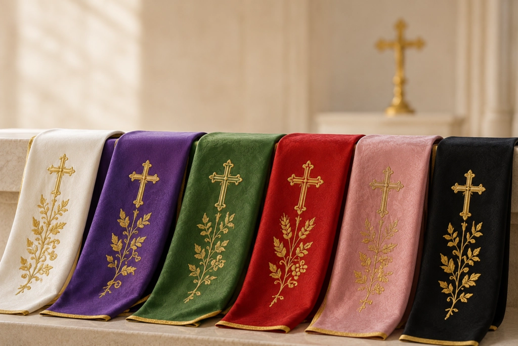 I COLORI LITURGICI — IL LORO SIGNIFICATO E IL LORO UTILIZZO NELLA CELEBRAZIONE