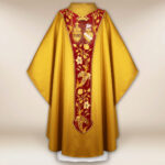 Casula liturgica Cuore di Gesù e Maria