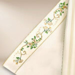 Piviale ricamato da sposa