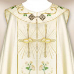 Piviale ricamato da sposa