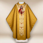 Casula liturgica con Gesù Cristo