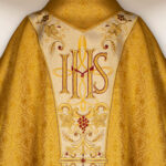 Casula liturgica con Gesù Cristo