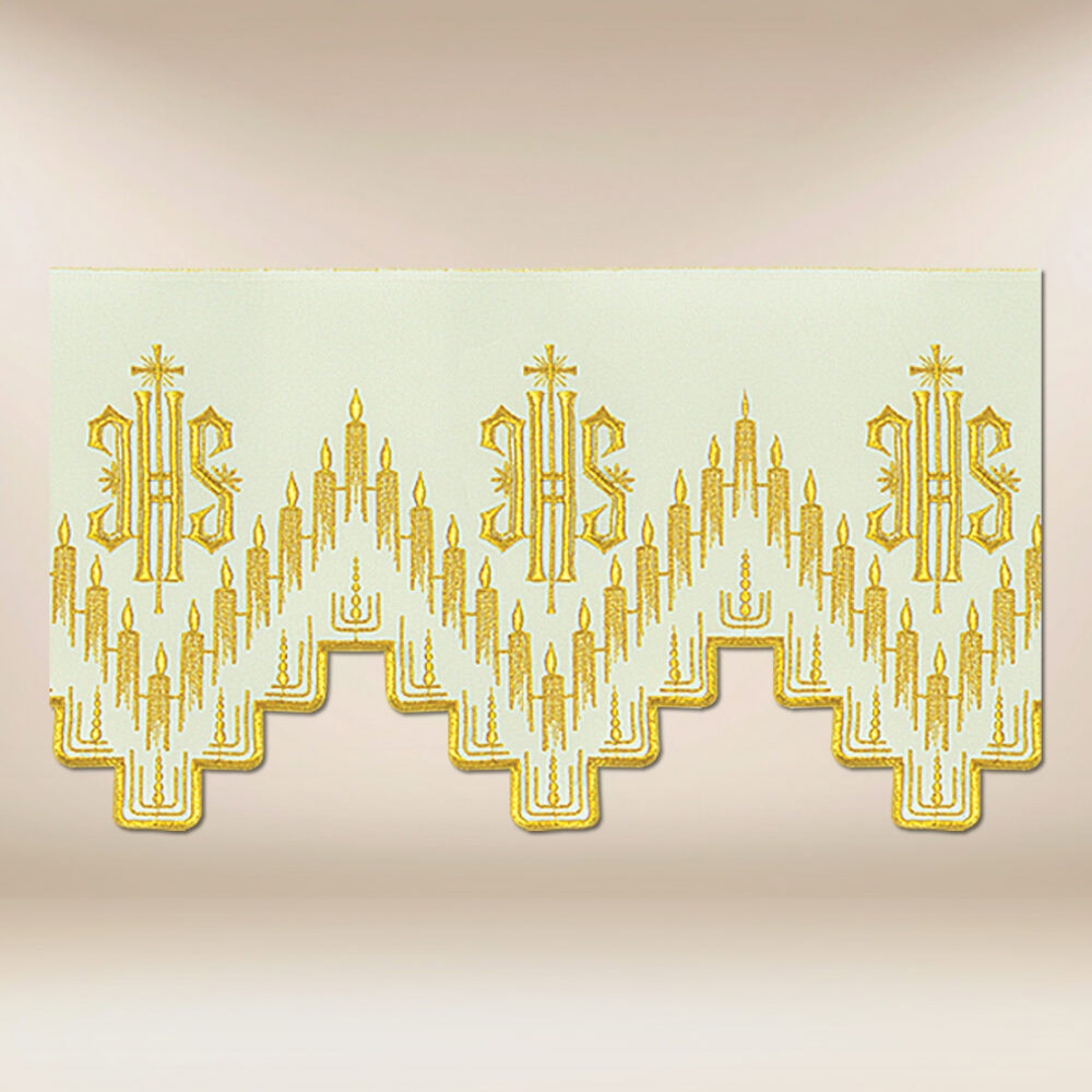 Coroncina ricamata ecru 590 cm