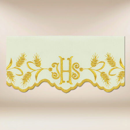 Coroncina ricamata ecru 590 cm