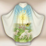 Casula foto Gesù Risorto