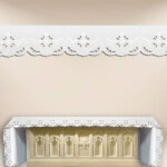 Tovaglia liturgica ricamata