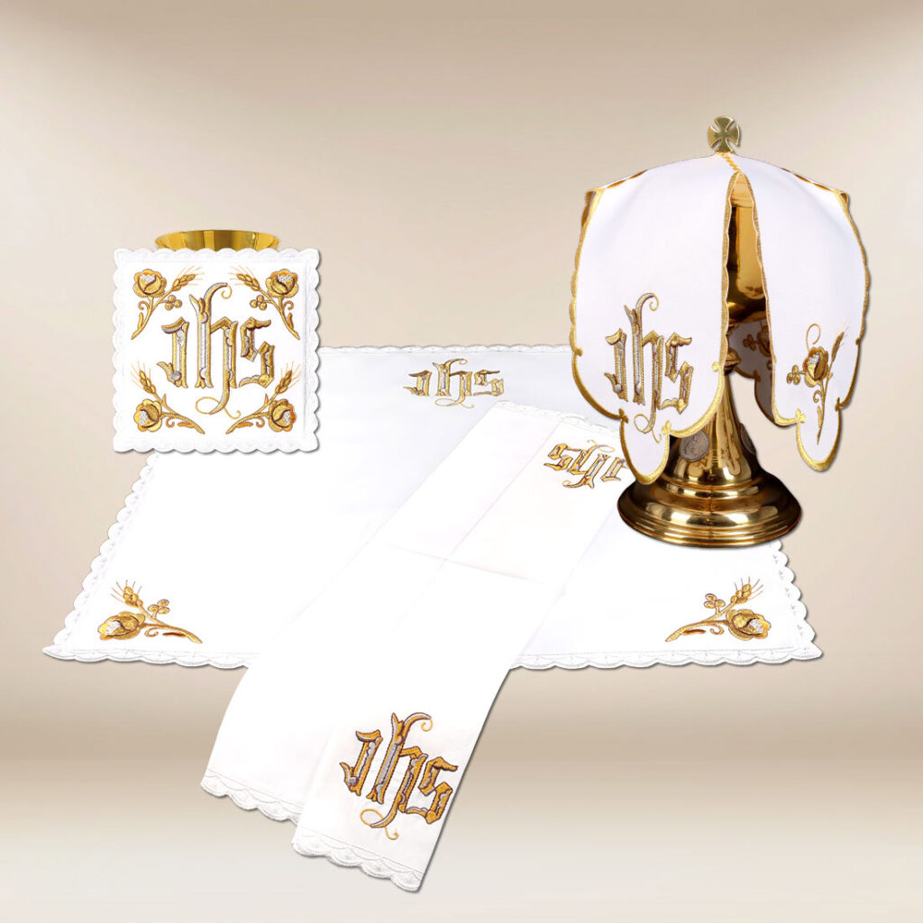 Set di biancheria per calice IHS