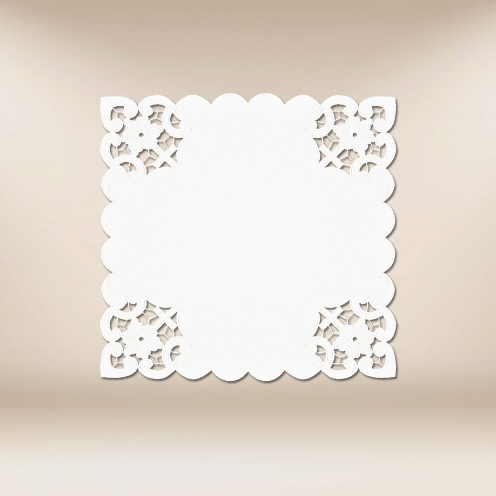 Tovagliolo da altare ricamato 45x45cm