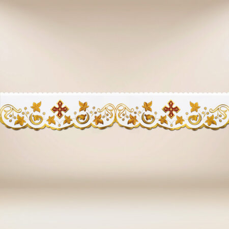 pizzo ricamato sacrale