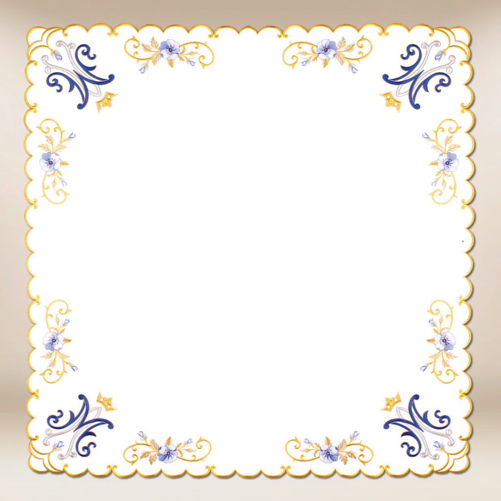 Tovaglia liturgica mariana 110 cm × 110 cm