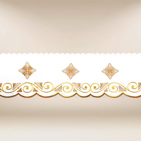 Coroncina ricamata natalizia