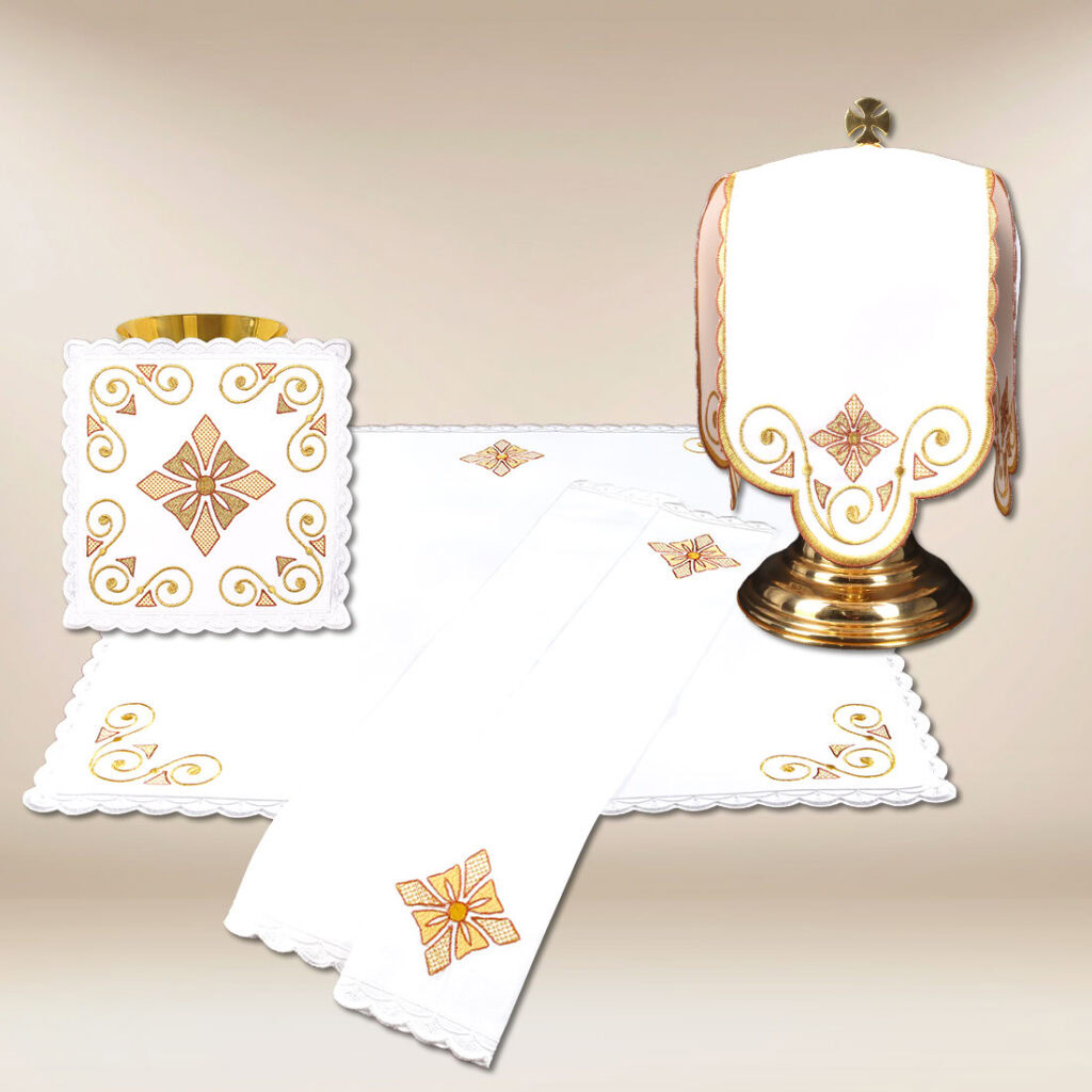 Set di biancheria per calice natalizia