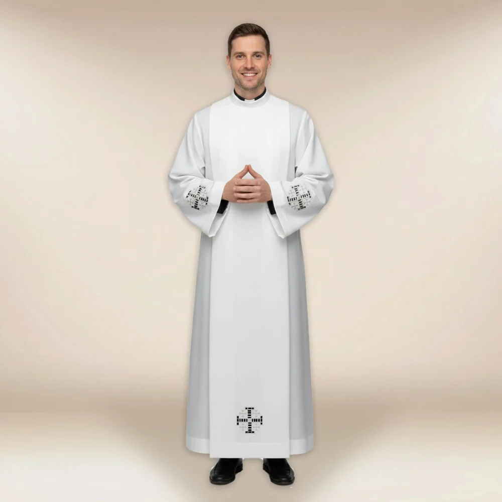 alba liturgica ricamata 188cm