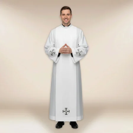 alba liturgica ricamata 194cm