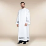 Camice Liturgico con guipure IHS 176 cm