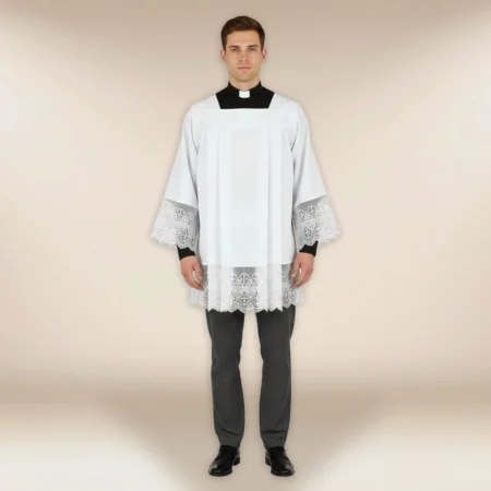 Camice con pizzo IHS 194cm