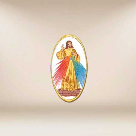 Applicazione ricamata "Gesù Misericordioso"