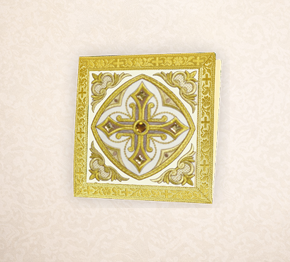 Bursa haftowana “Brillante-Bianco”