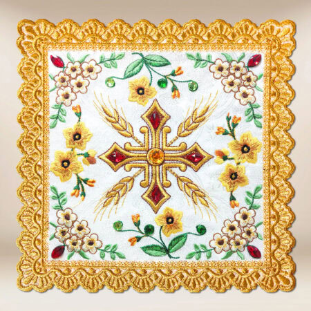 Palla ricamata Croce