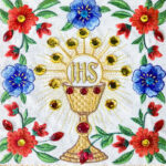 Palla ricamata Calice