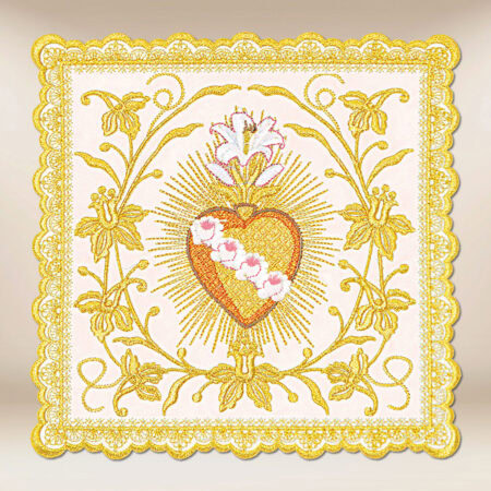 Palla ricamata con filo d'oro