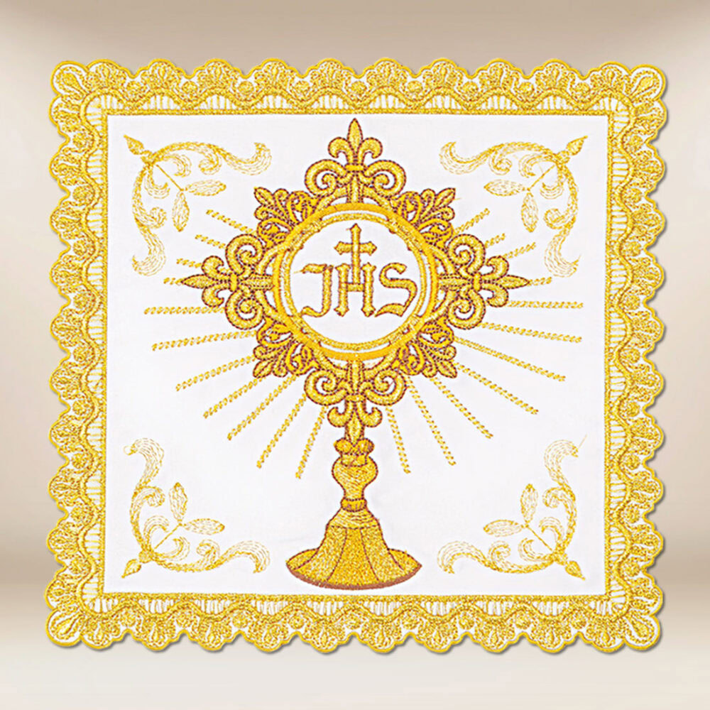 Palla ricamata con filo d'oro