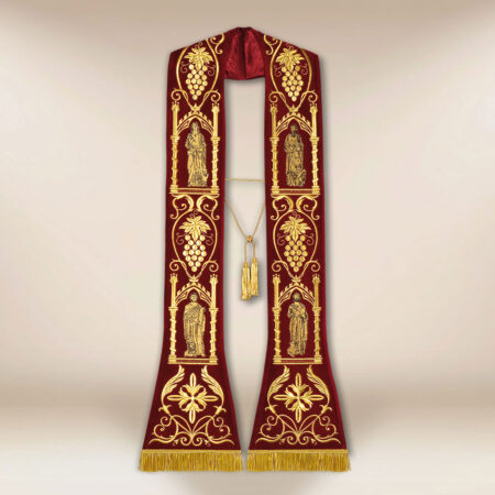 Stola ricamata 4 Evangelisti