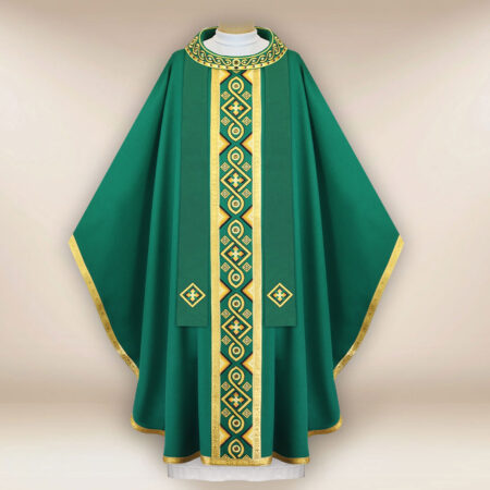  Paramento liturgico ricamato