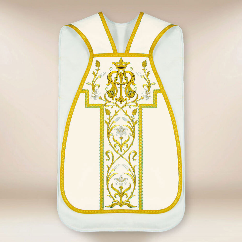 Casula ricamata romana Mariana