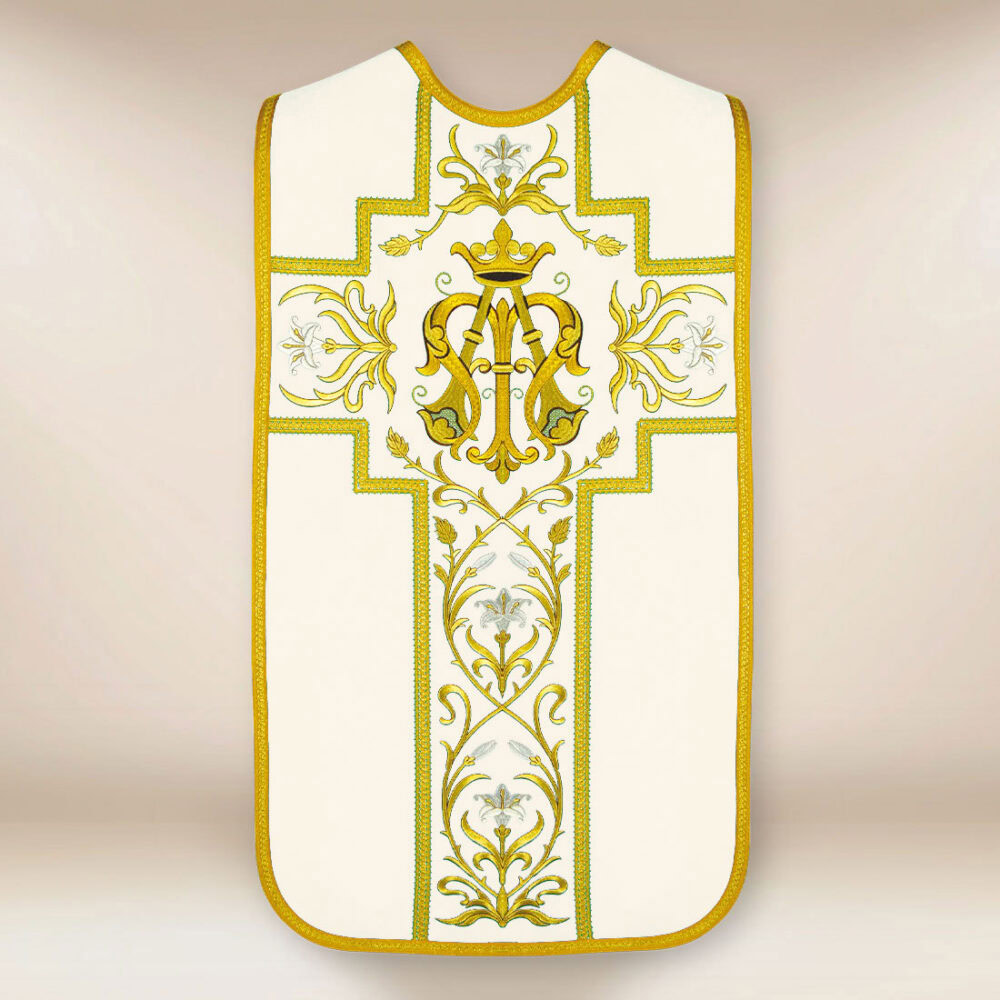 Casula ricamata romana Mariana