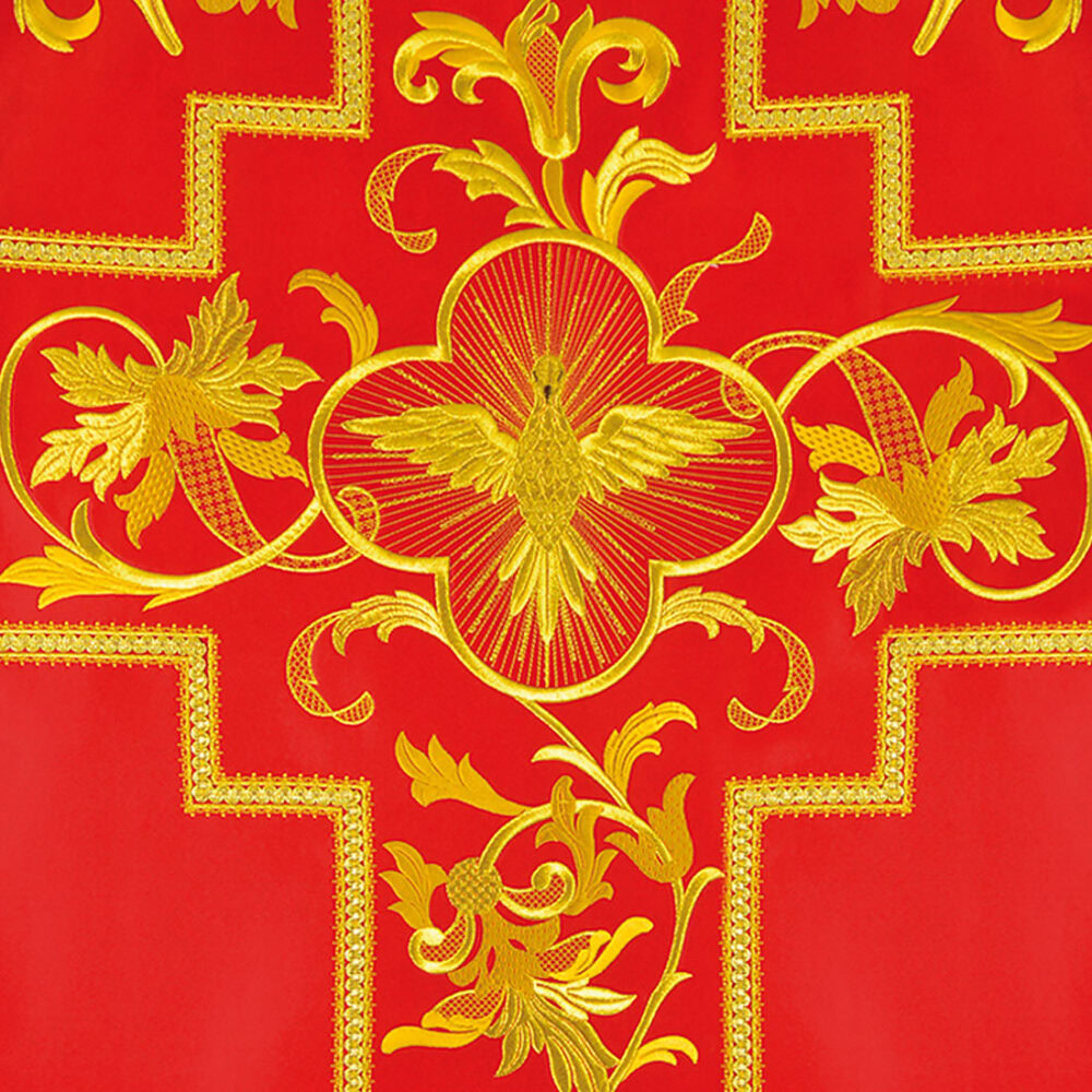 Pianeta con motivo dello Spirito Santo