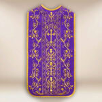 Pianeta ricamata viola