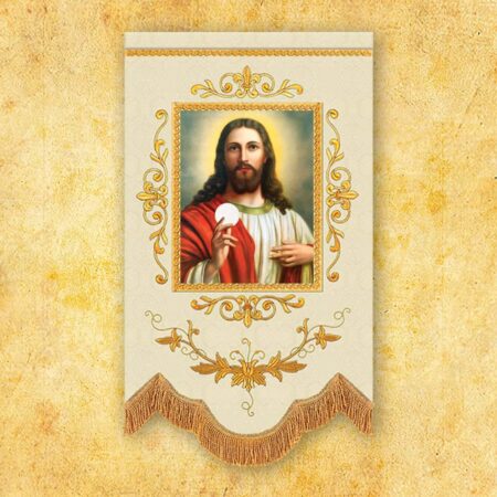 Mini bandiera ricamata IHS