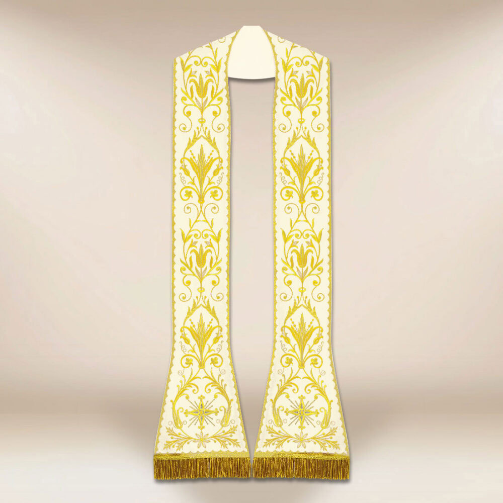 stola romana ricamata