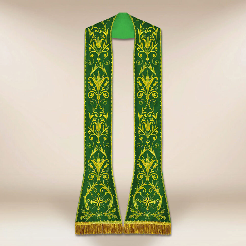 stola ricamata romana