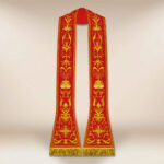 stola ricamata romana