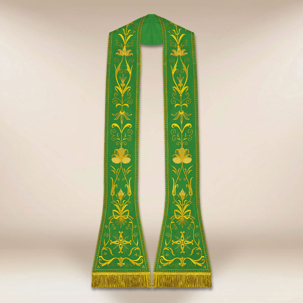 stola ricamata romana