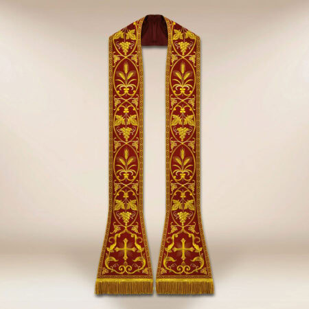 stola romana ricamata