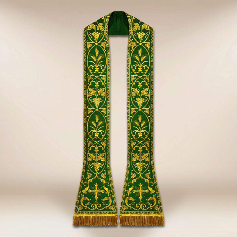 stola ricamata romana