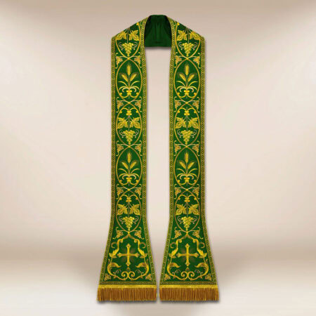 stola ricamata romana