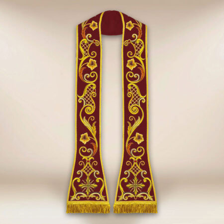 stola ricamata romana