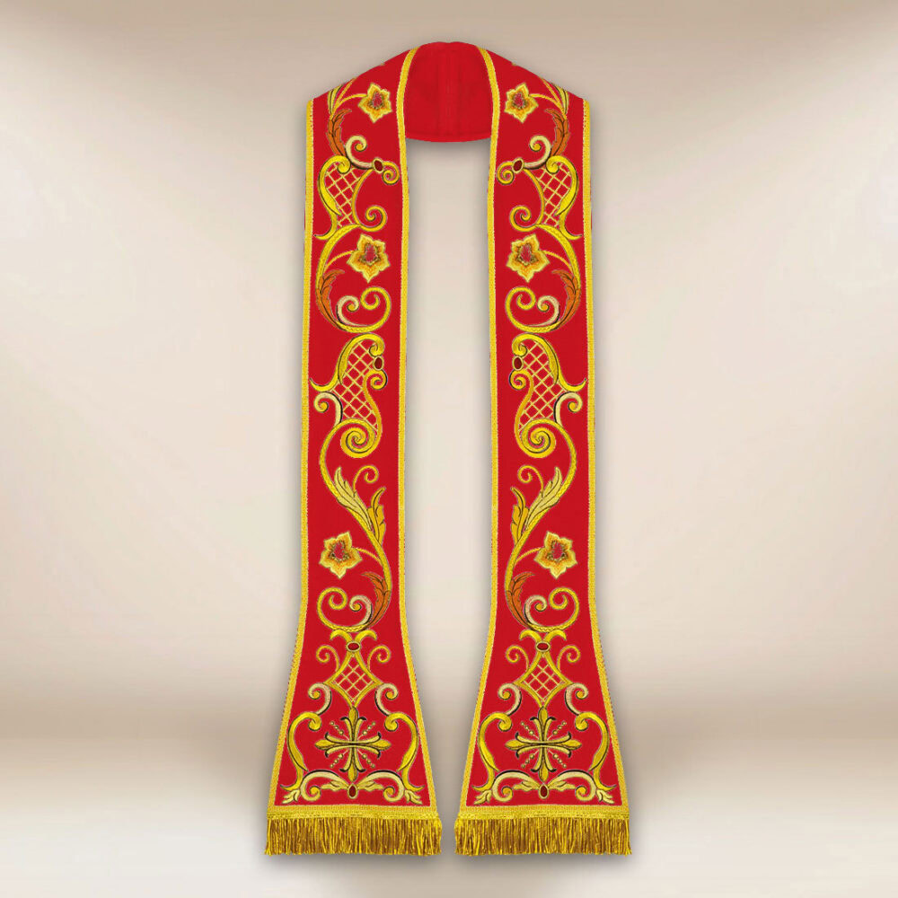 stola ricamata romana