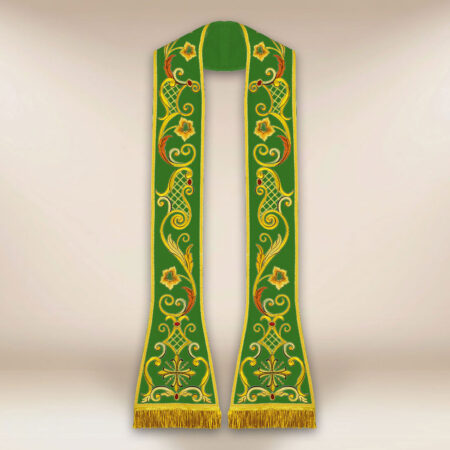 stola ricamata romana