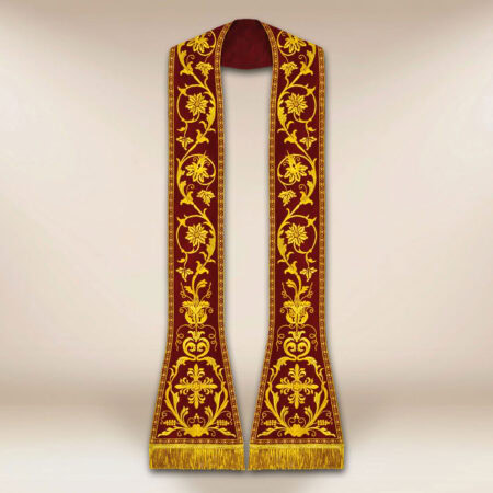 stola ricamata romana