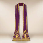 Stola Ricamata Romana Con Ornamento