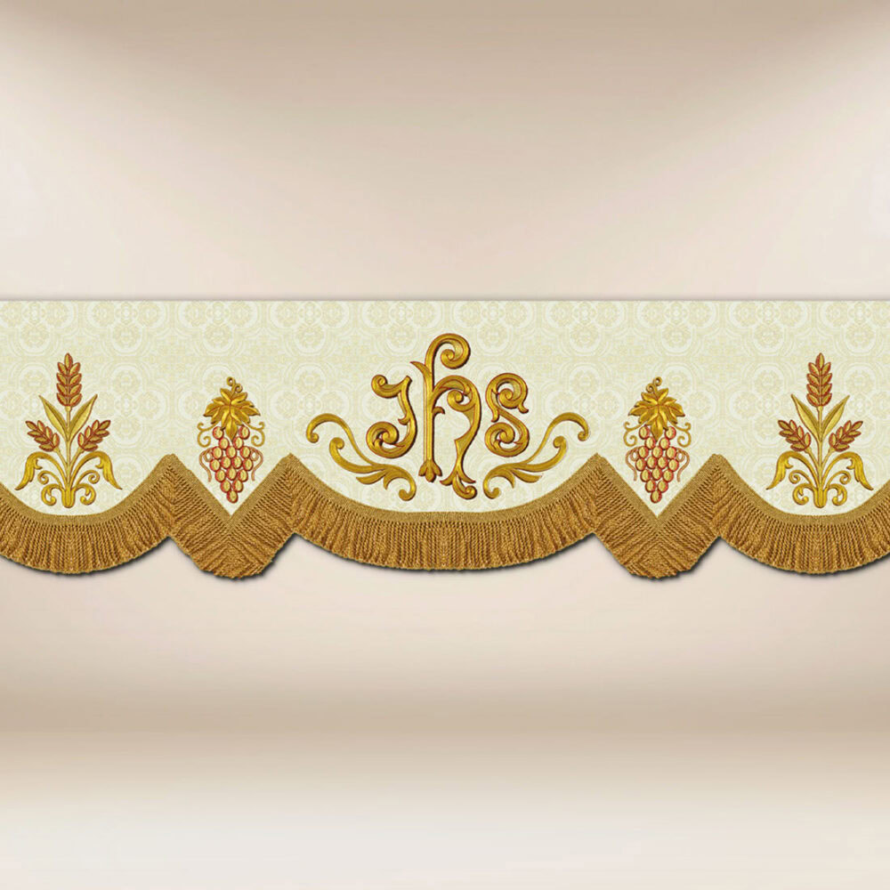 Baldacchino processionale ricamato