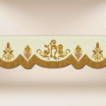 Baldacchino processionale ricamato